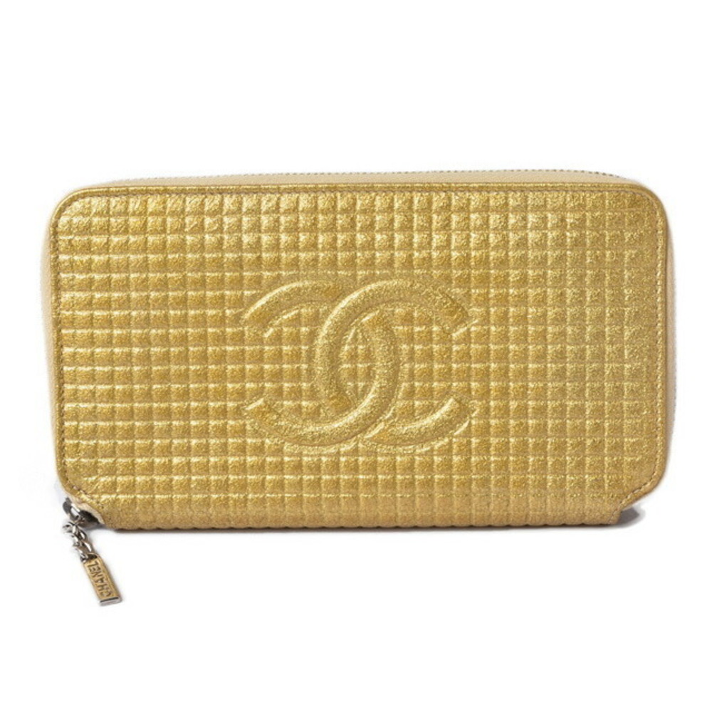 CHANEL 3-FWallet Lambskin Black